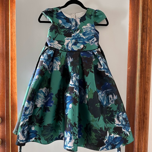 Kids Dream Watercolor Mikado Girls dress size 7/8 - new without tags - Picture 2 of 4